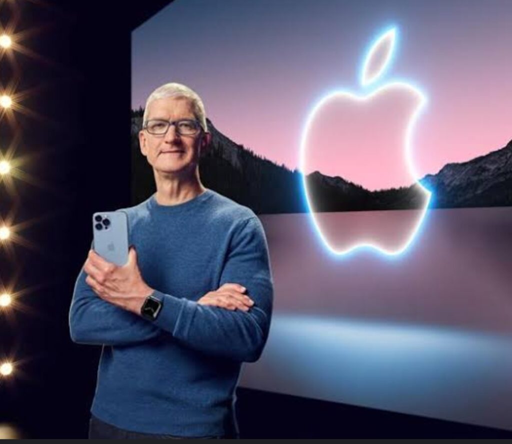 In an undated stock photo, Apple CEO Tim Cook 