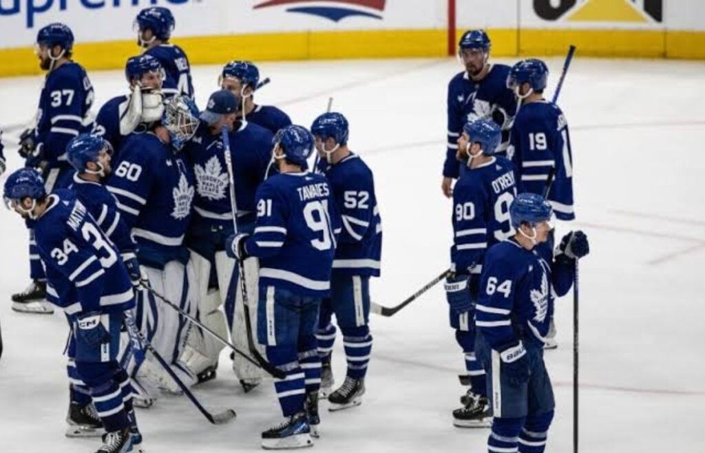 In an undated stock photo,Bet on Auston Matthews to record four-plus shots against the Pittsburgh Penguins. Photo by Frank Gunn/The Canadian Press.