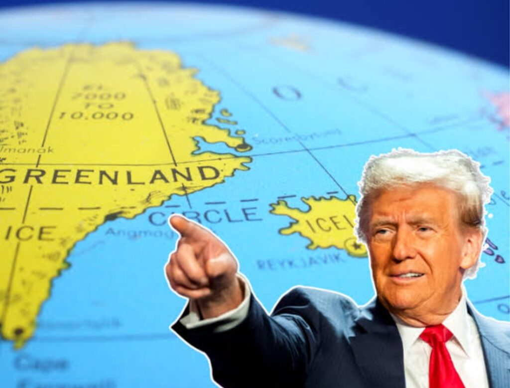 In an undated stock photo, Travellers disembark a flight from Copenhagen at Nuuk International Airport in Nuuk, Greenland, the same day Donald Trump said the U.S. would acquire the territory "one way or the other"