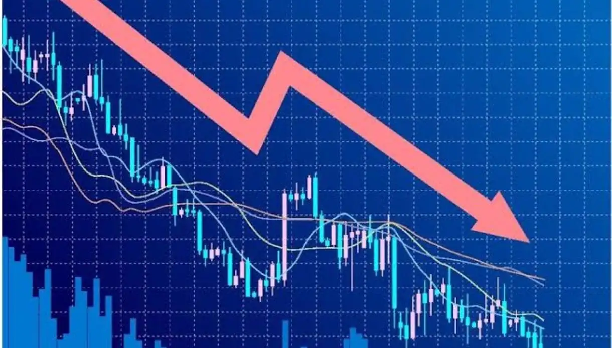 In an undated stock photo, Stocks tumble as Trump tariffs create 'uncertainty' in markets