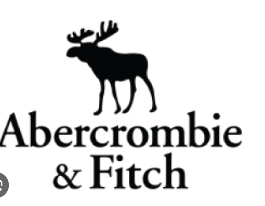 In an undated stock photo, abercrombie and fitch company logo